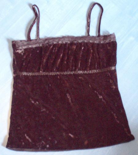 D�bardeur en velour